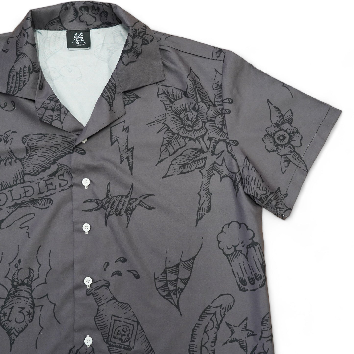 SK OLDIES pattern shirt "the addict"