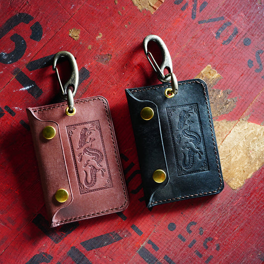 SK OLDIES レザーコインケース "LUCKY SNAKE"