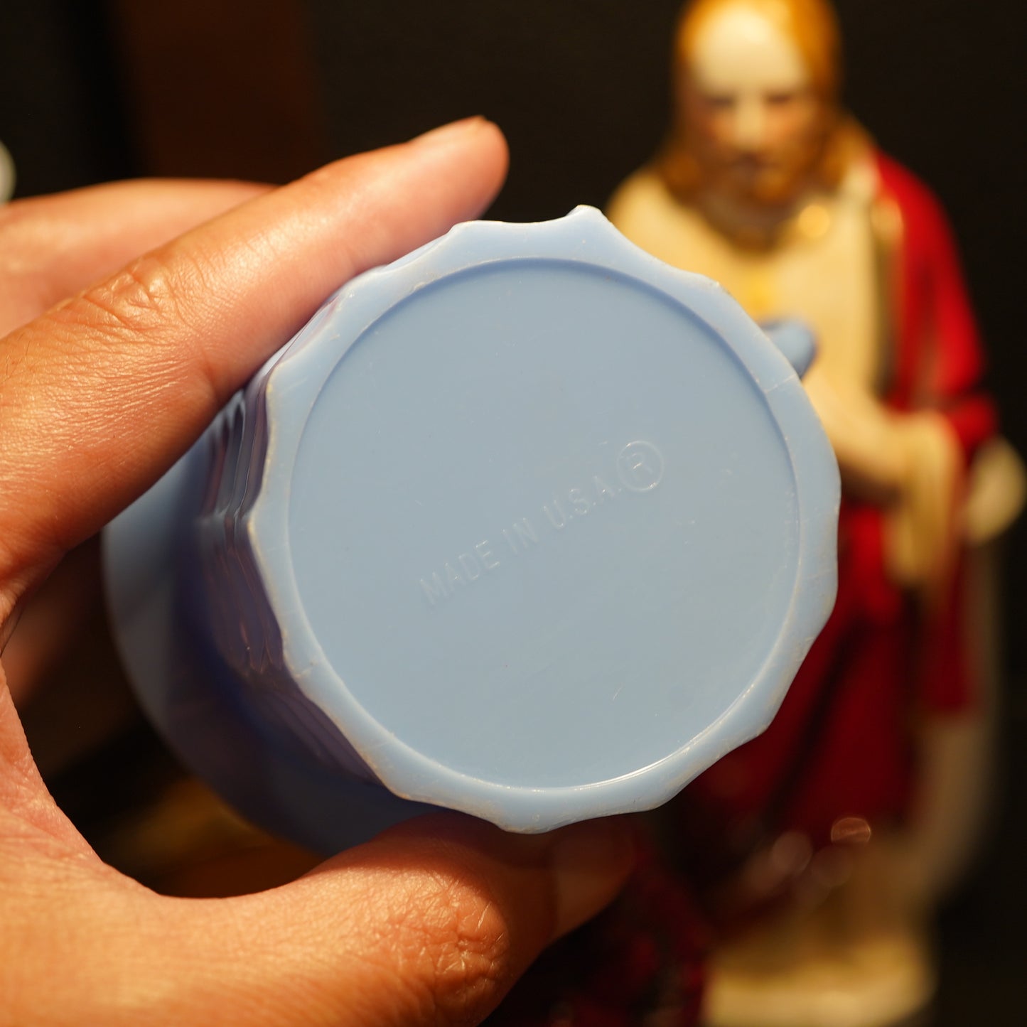 1950~60's Mr.Peanut カップ ライトブルー