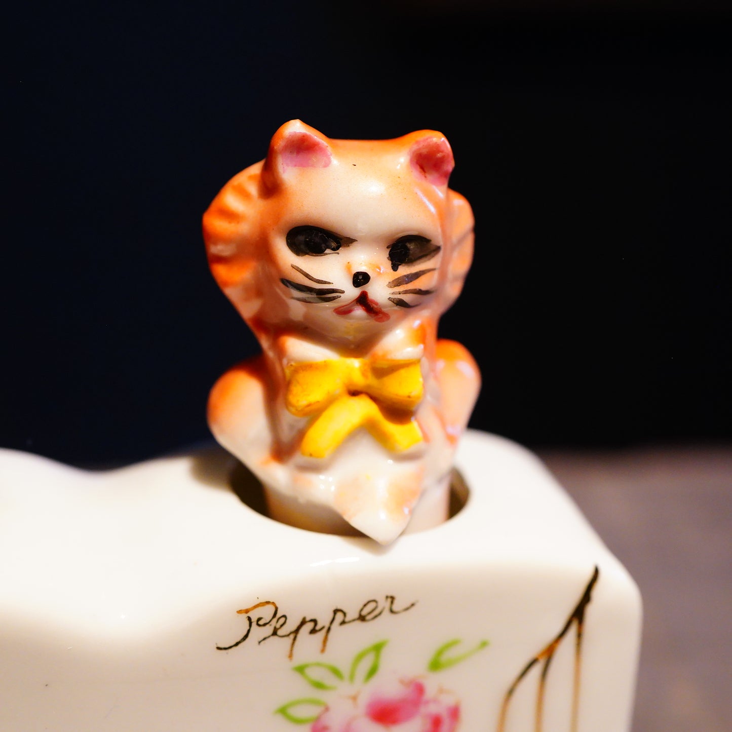 1950's 猫ちゃん ソルト&ペッパー