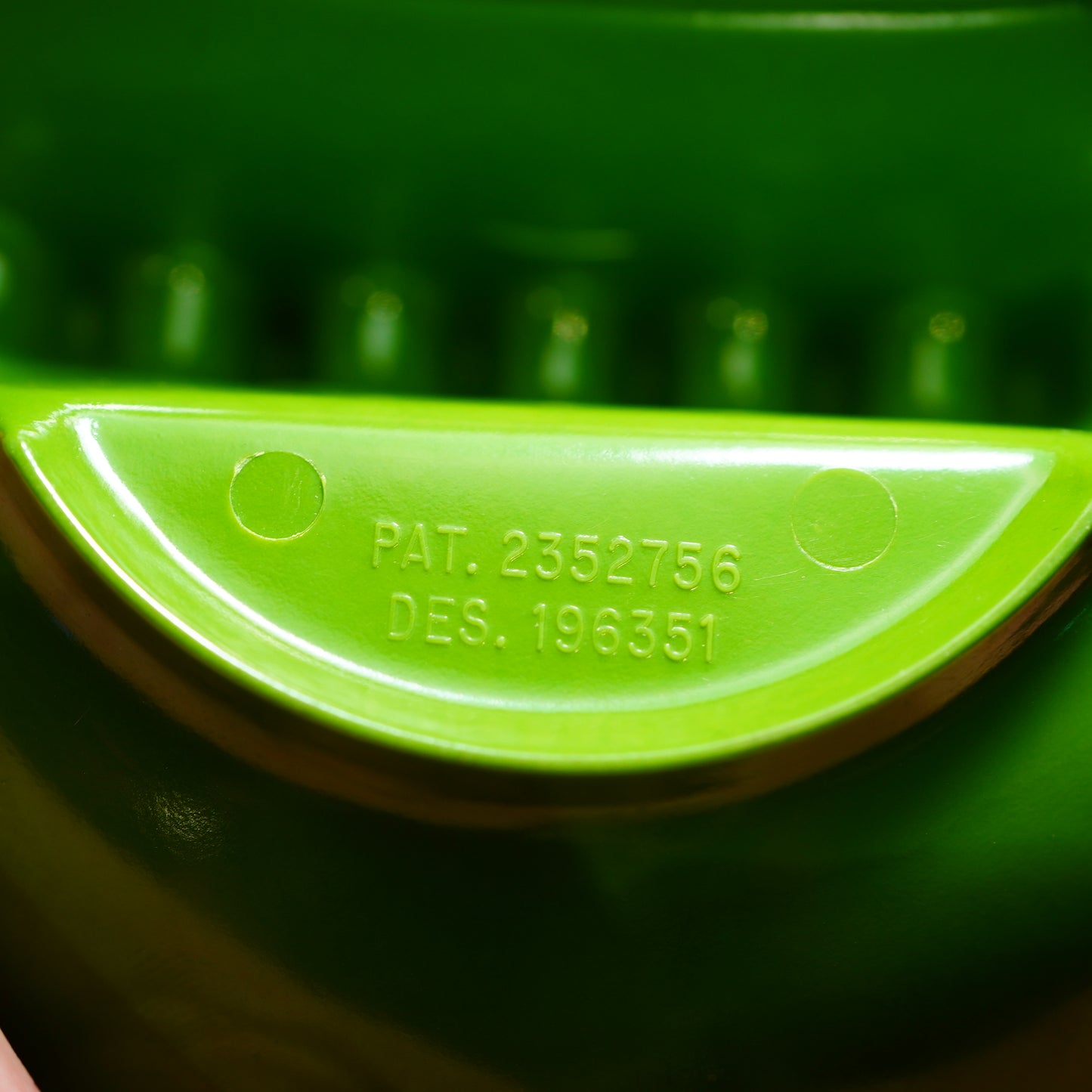 1950~60's ANHOLT ASHTRAY メラミンアッシュトレイ グリーン