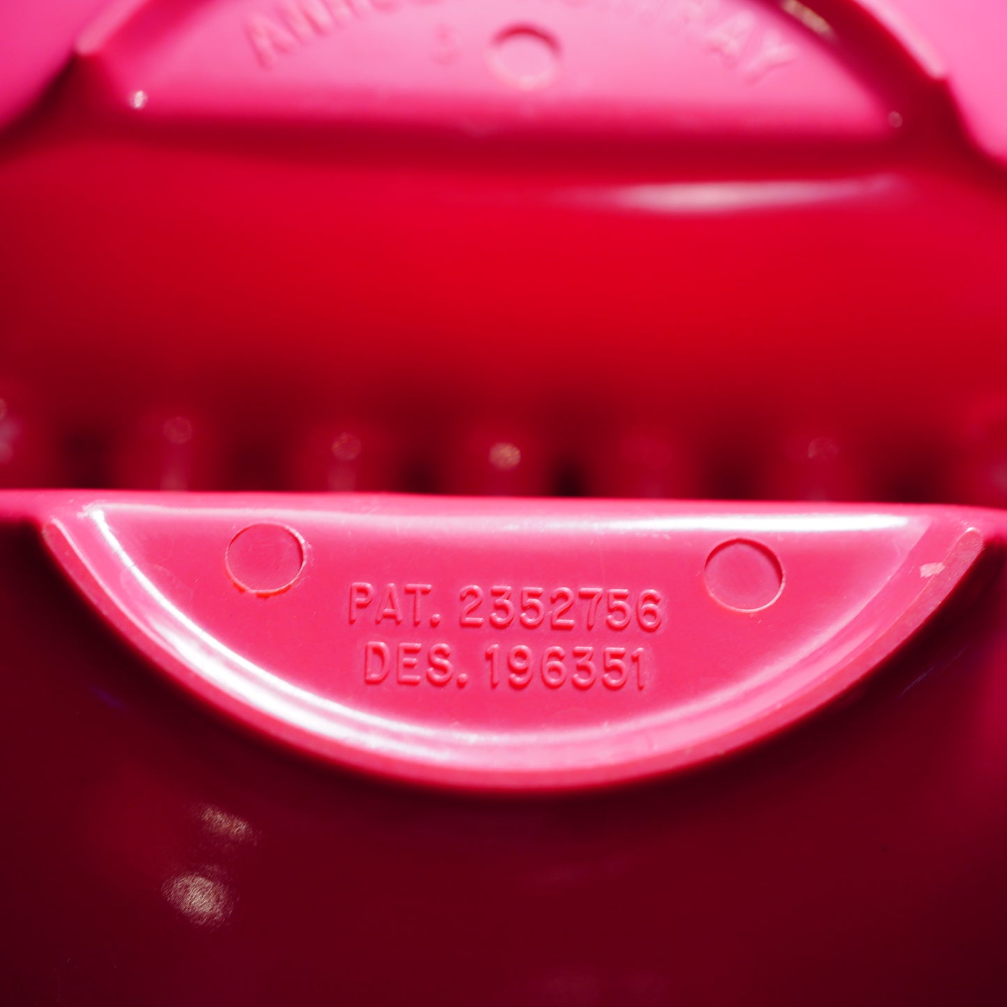 1950~60's ANHOLT ASHTRAY メラミンアッシュトレイ ピンク