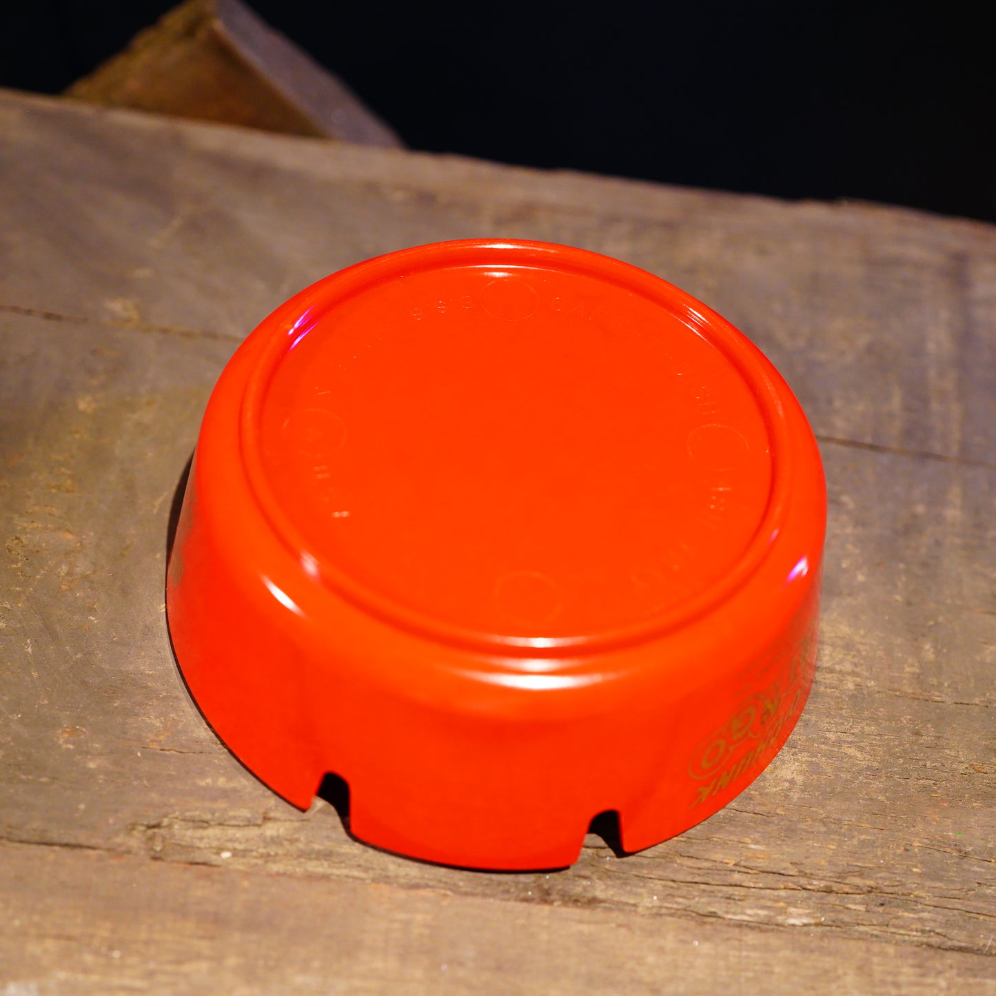 1950~60's SAFE-T-DISH メラミンアッシュトレイ レッド