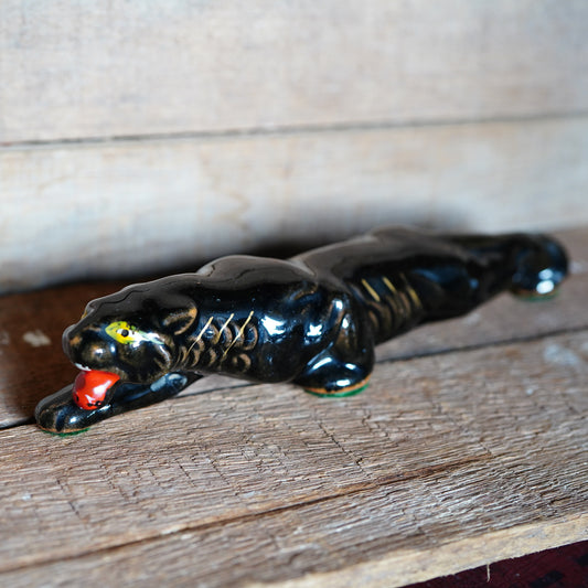 1950's ブラックパンサー オブジェ 20cm