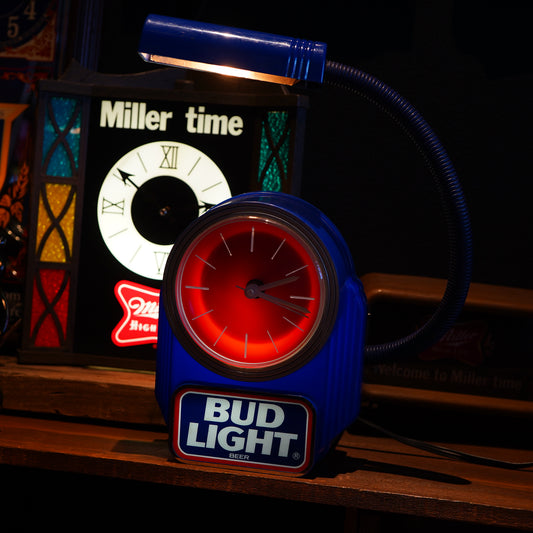 1990's BUD LIGHT クロック&ライトサイン