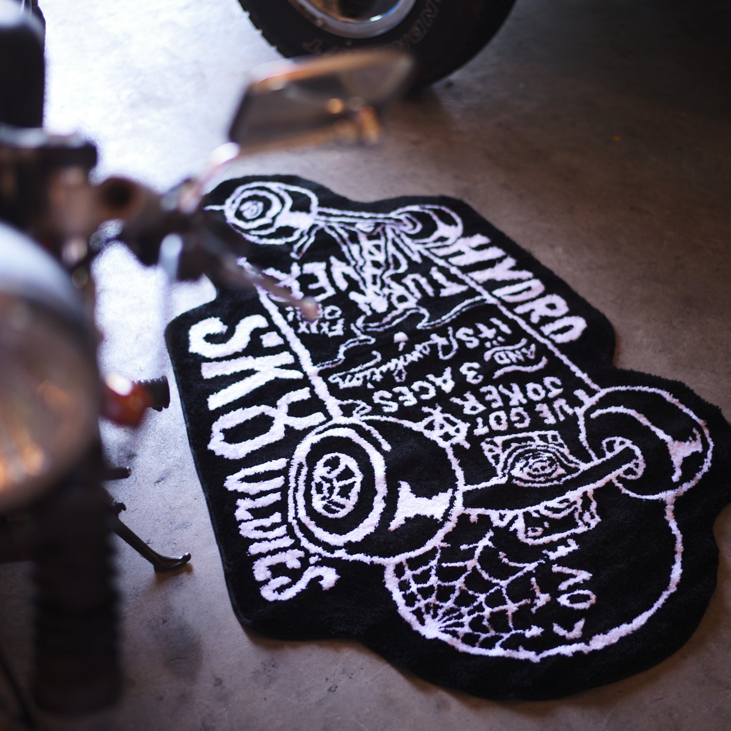"E"qual × SK OLDIES "HYDRO SK8 OLDIES" ラグマット