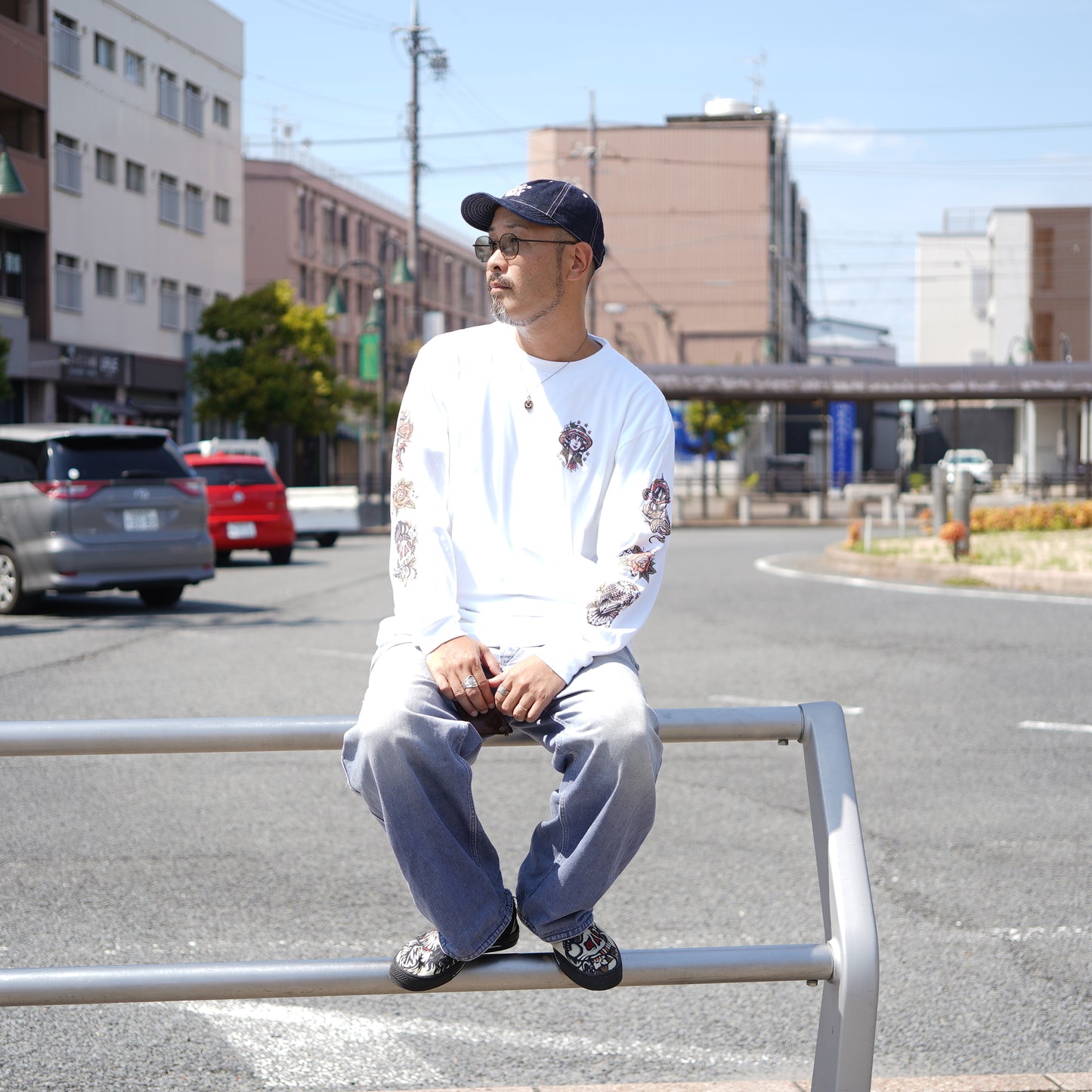 SK OLDIES Long sleeve tee “OLD SCHOOL”