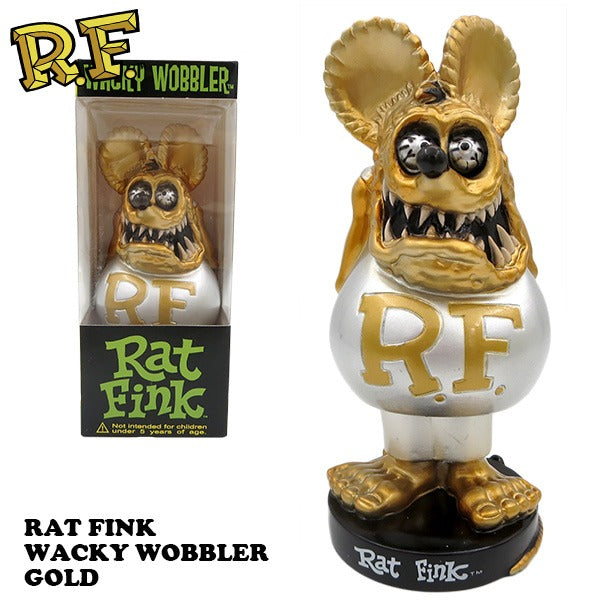 RAT FINK Wacky Wobbler ゴールド – SK OLDIES