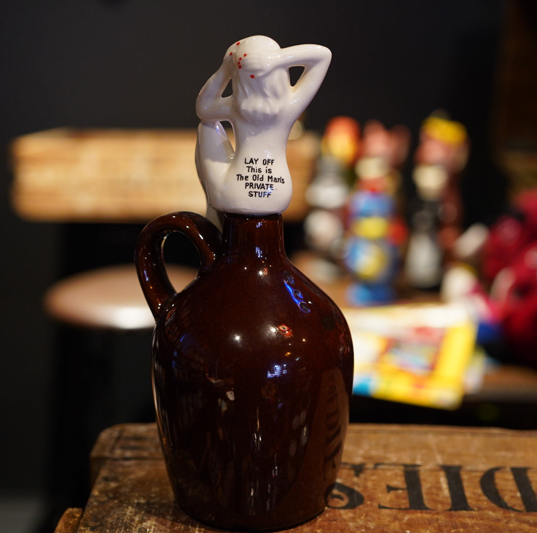 1950's PIN UP GIRL Lay Off Jug