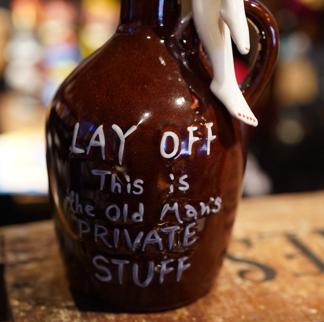 1950's PIN UP GIRL Lay Off Jug