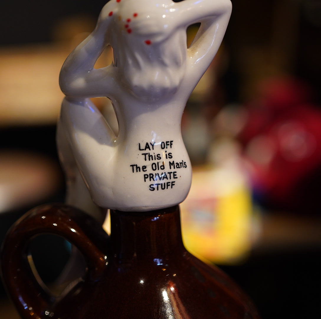 1950's PIN UP GIRL Lay Off Jug