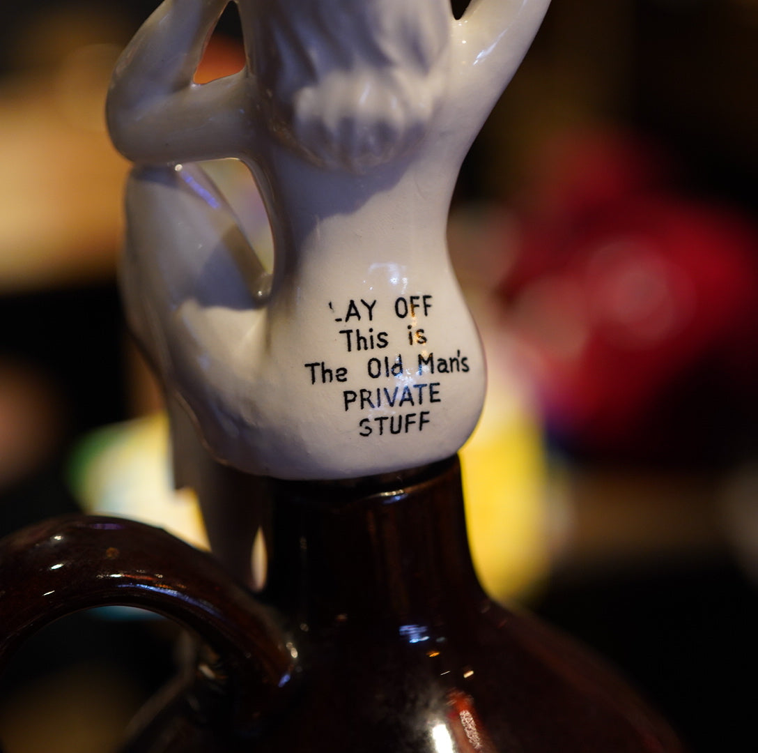 1950's PIN UP GIRL Lay Off Jug