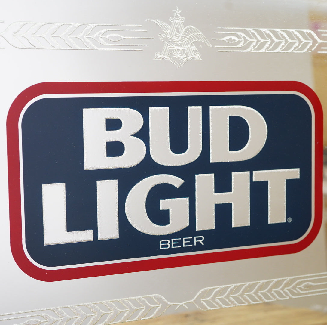 1980's BUD LIGHT パブミラー