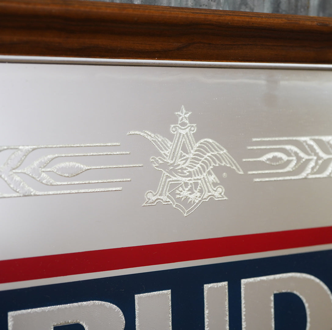 1980's BUD LIGHT パブミラー