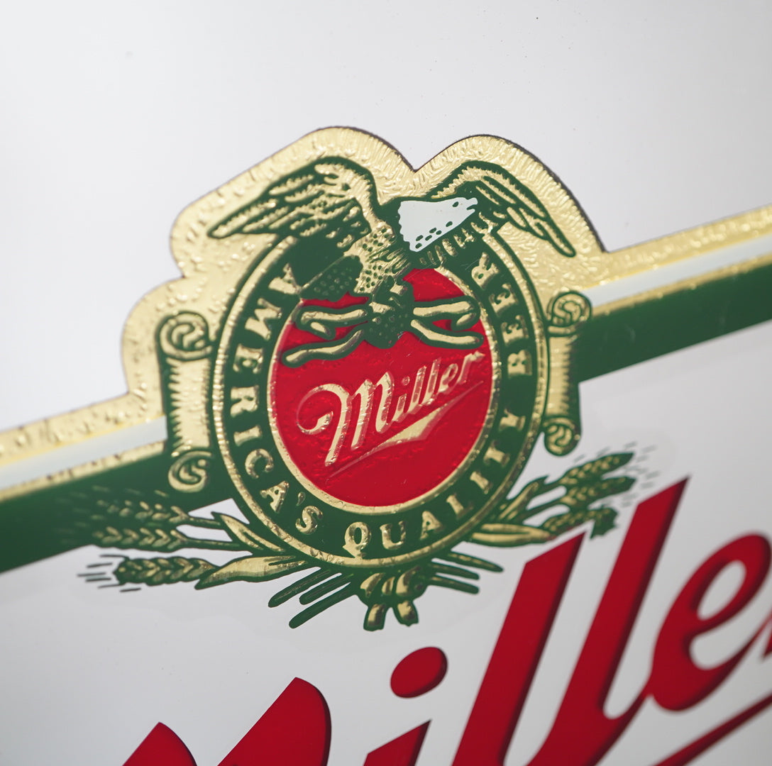 Miller HIGH LIFE パブミラー