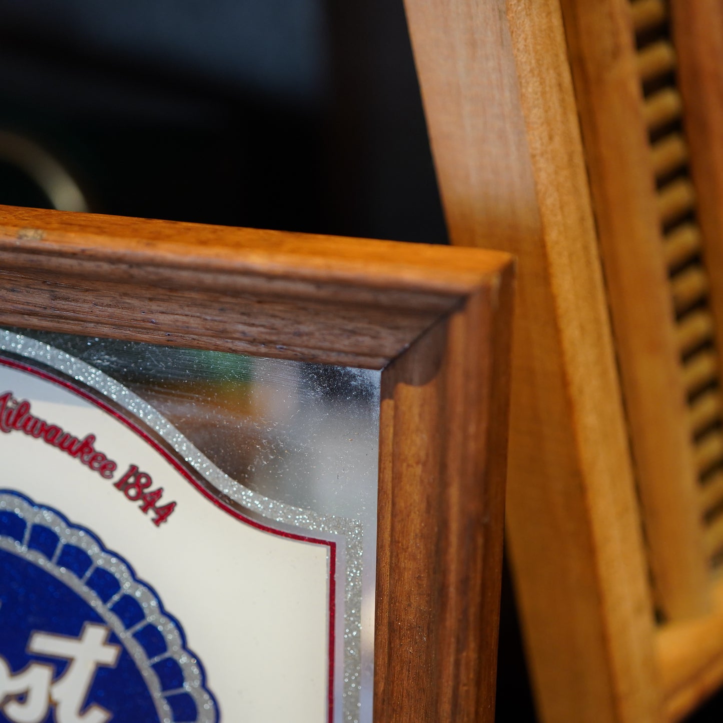 Pabst Blue Ribbon パブミラー