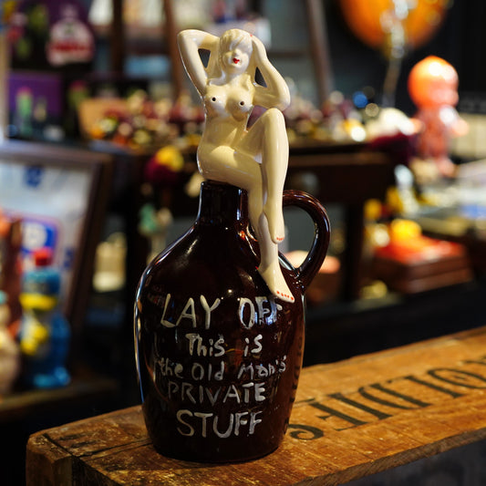 1950's PIN UP GIRL Lay Off Jug
