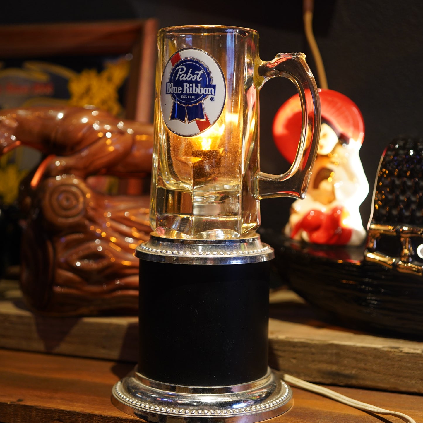 PABST BLUE RIBBON ジョッキライトサイン