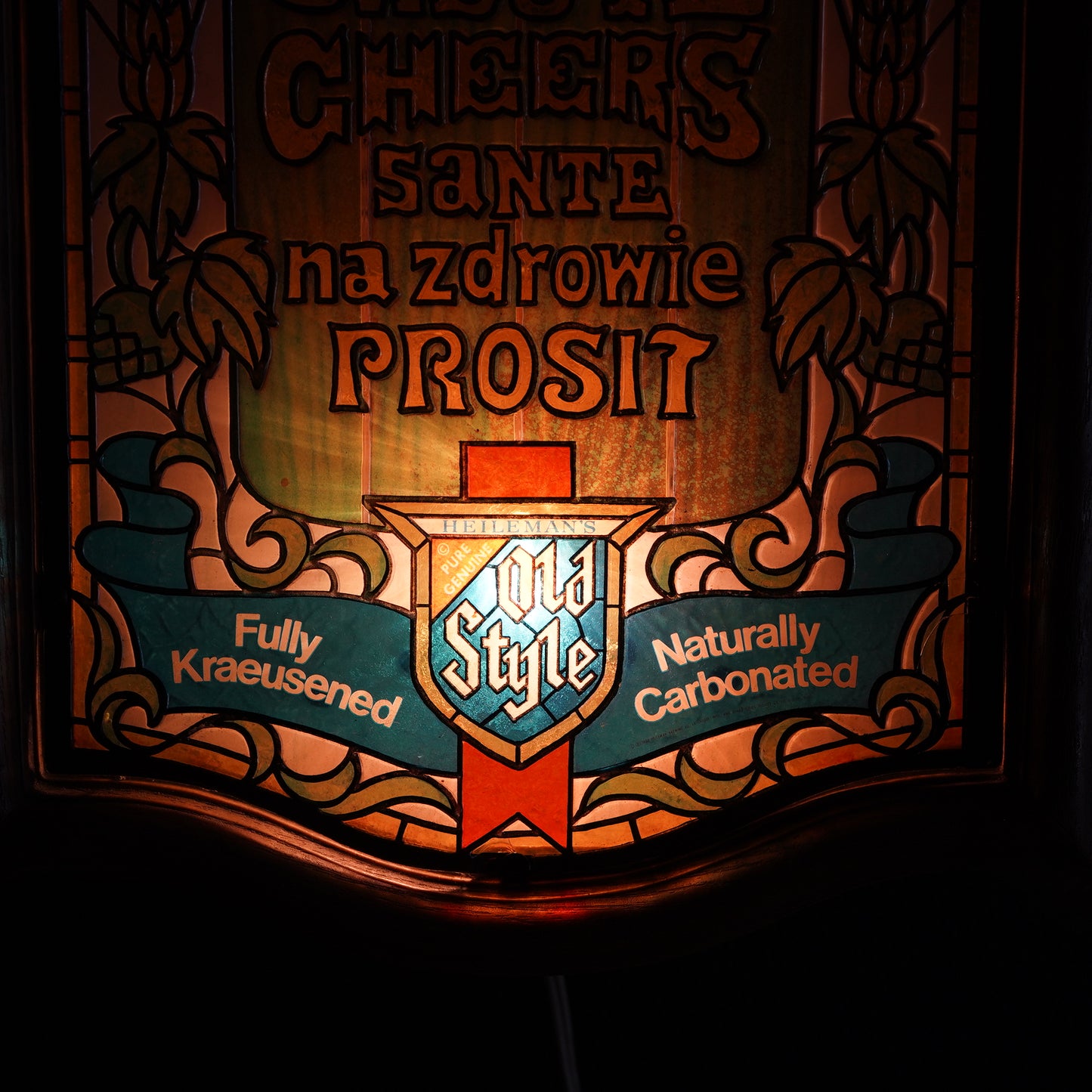 OLD STYLE BEER ライトサイン