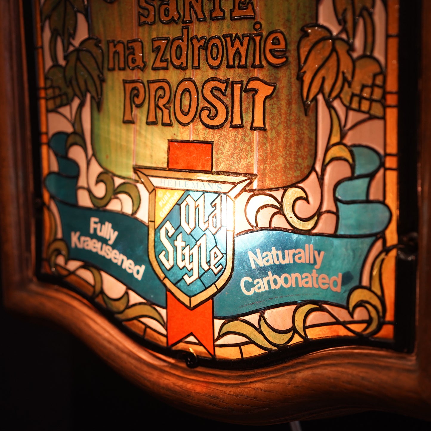 OLD STYLE BEER ライトサイン