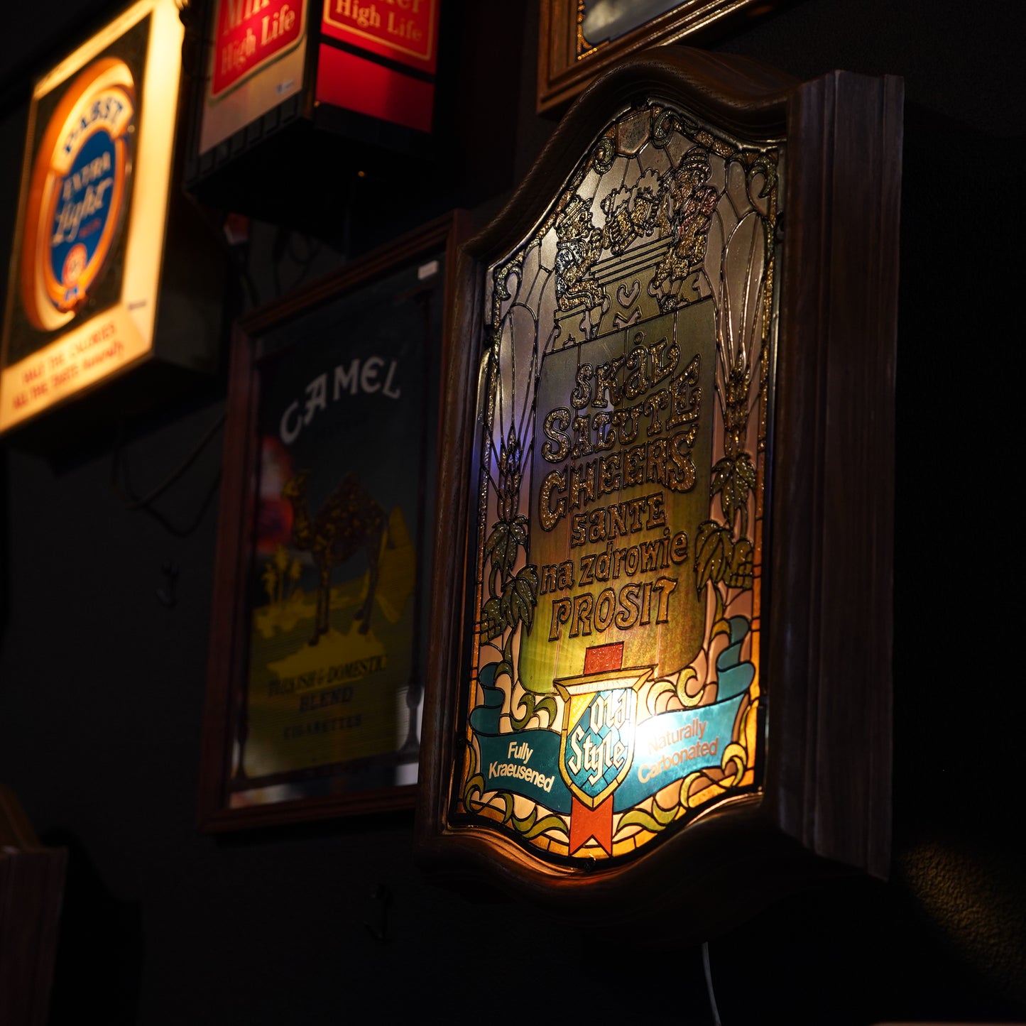 OLD STYLE BEER ライトサイン