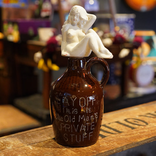 1950's PIN UP GIRL Lay Off Jug