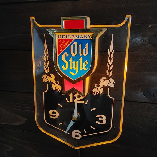 OLD STYLE クロックライトサイン