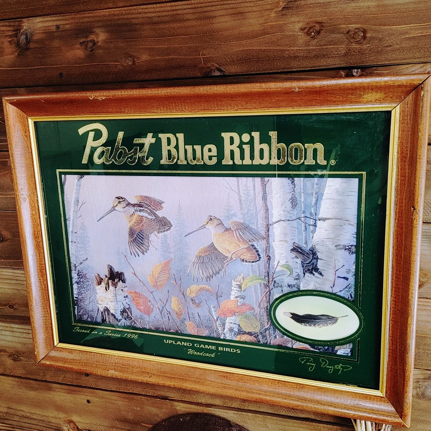 90's Pabst Blue Ribbon パブミラー
