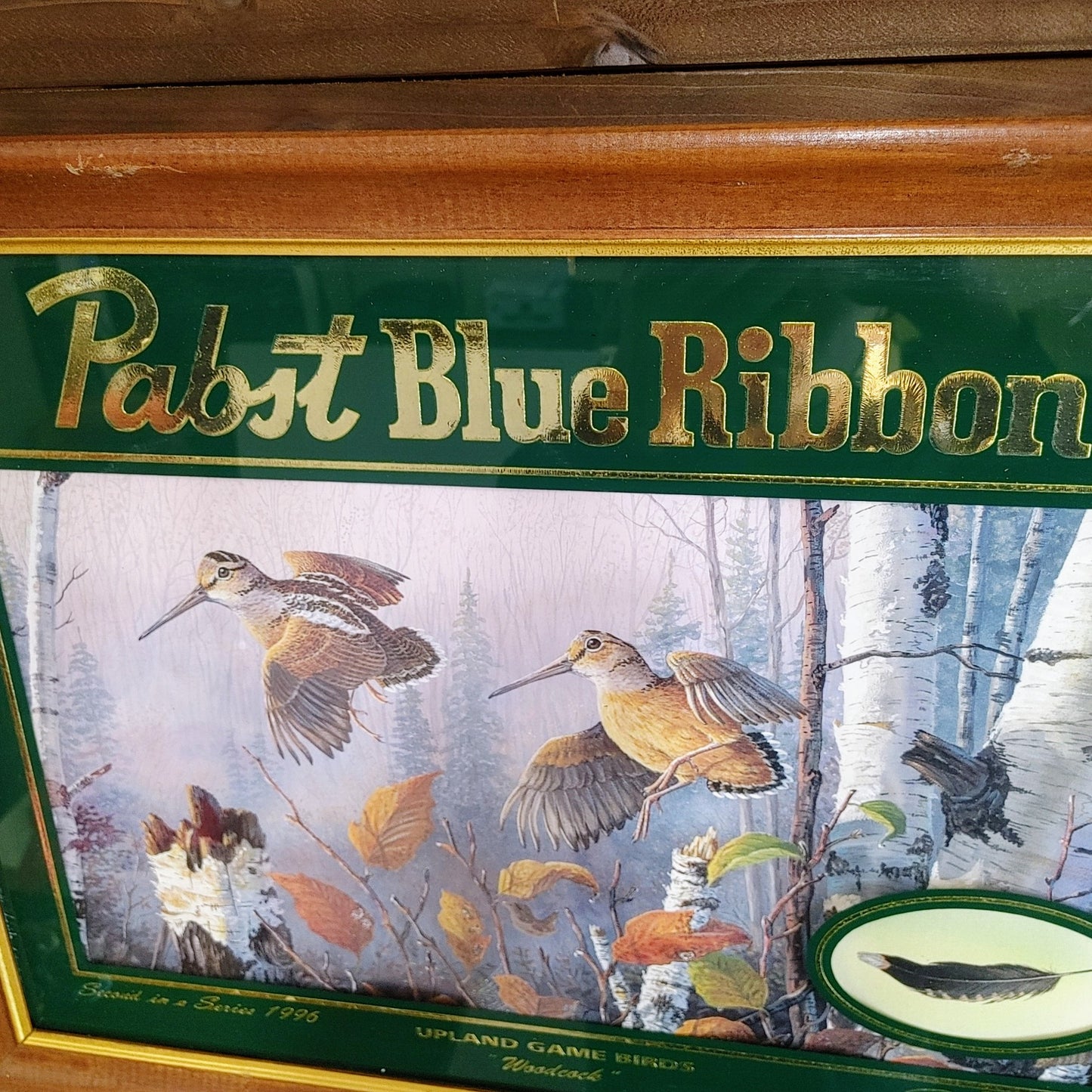 90's Pabst Blue Ribbon パブミラー
