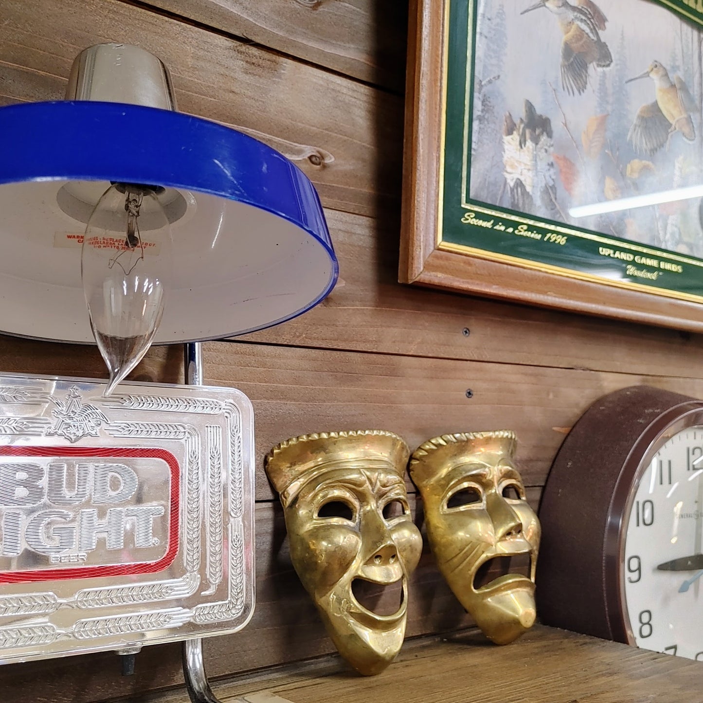 1950s ビンテージ ツーフェイスウォールデコ