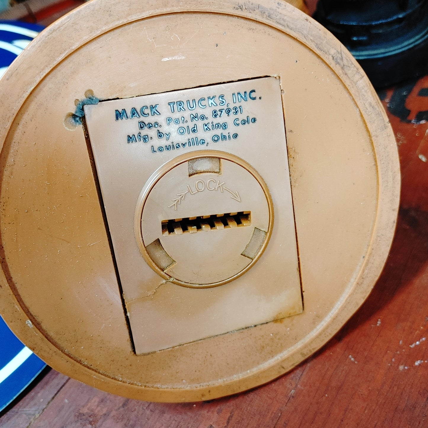 1970's Mack Truck COIN BANK