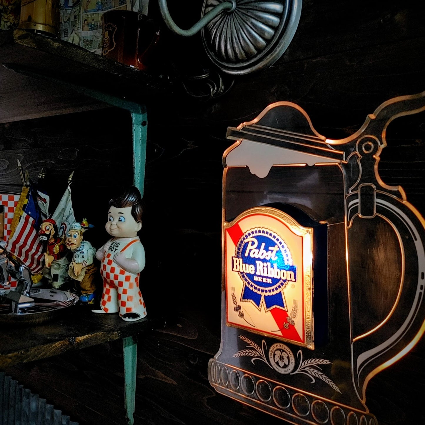 Pabst Blue Ribbon ライトサイン