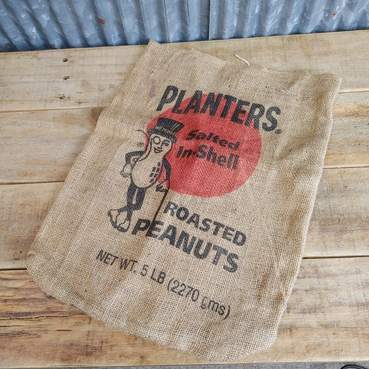 50's~60's MR.PEANUT 麻袋