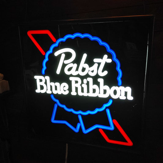 PABST BLUE RIBBON ネオンサイン風ライトサイン