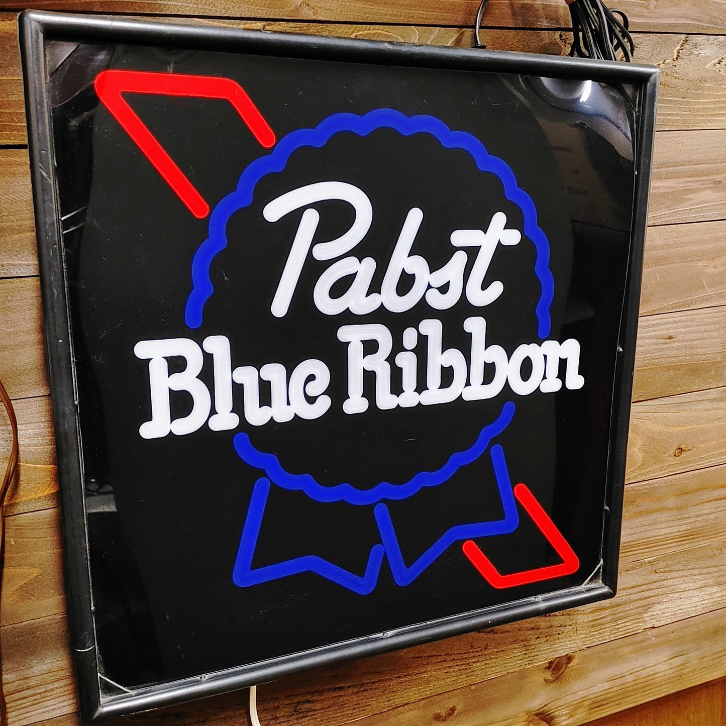 PABST BLUE RIBBON ネオンサイン風ライトサイン