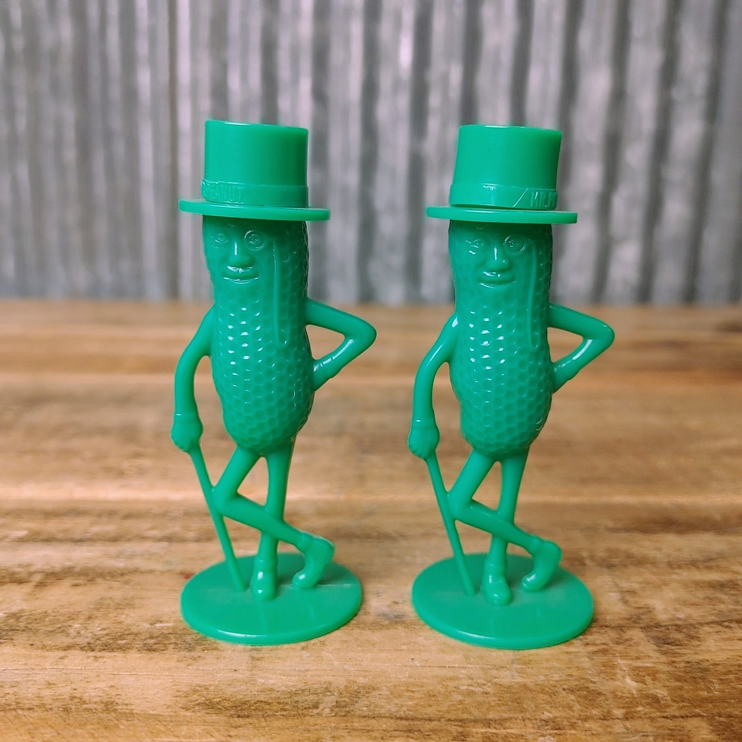 50~60's Mr.Peanut Salt & Pepper グリーン