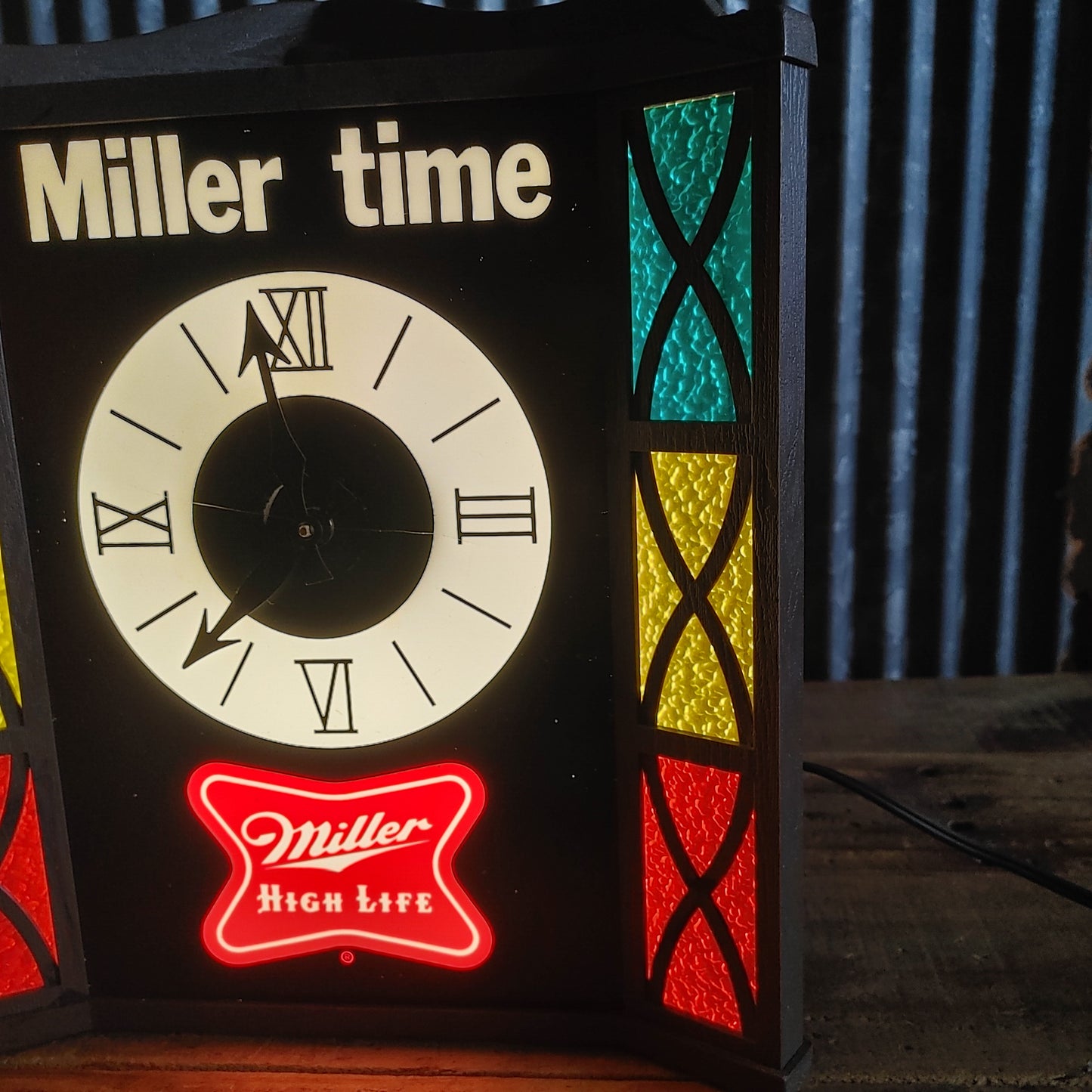 Miller High Life クロックライトサイン