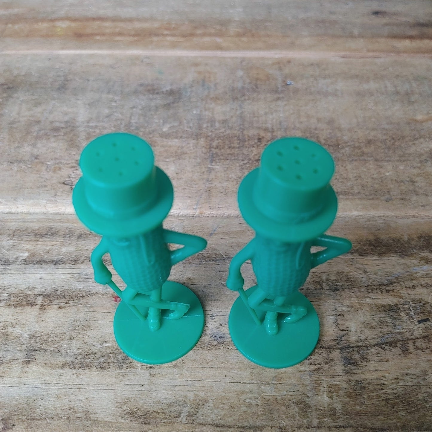 50~60's Mr.Peanut Salt & Pepper グリーン