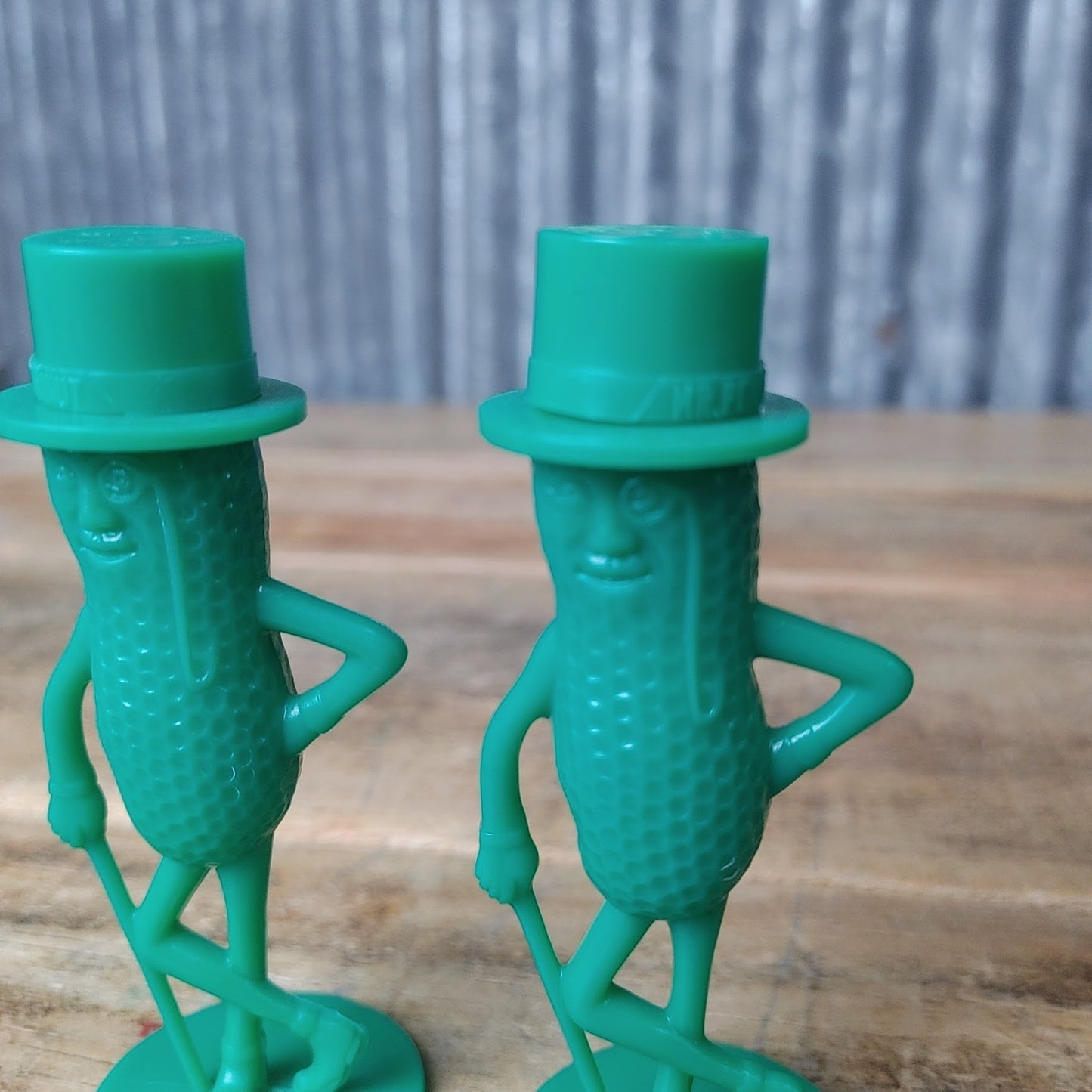 50~60's Mr.Peanut Salt & Pepper グリーン