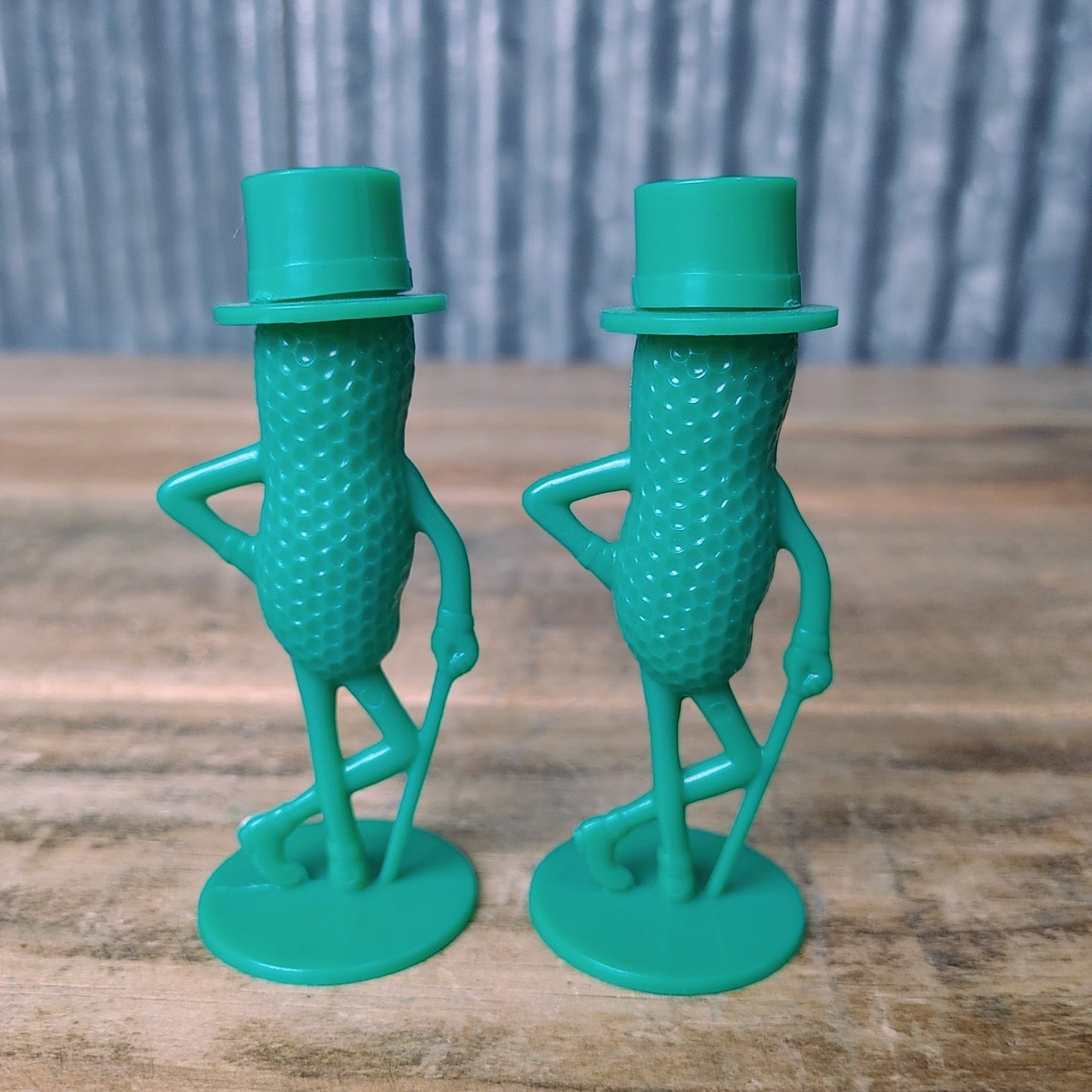50~60's Mr.Peanut Salt & Pepper グリーン