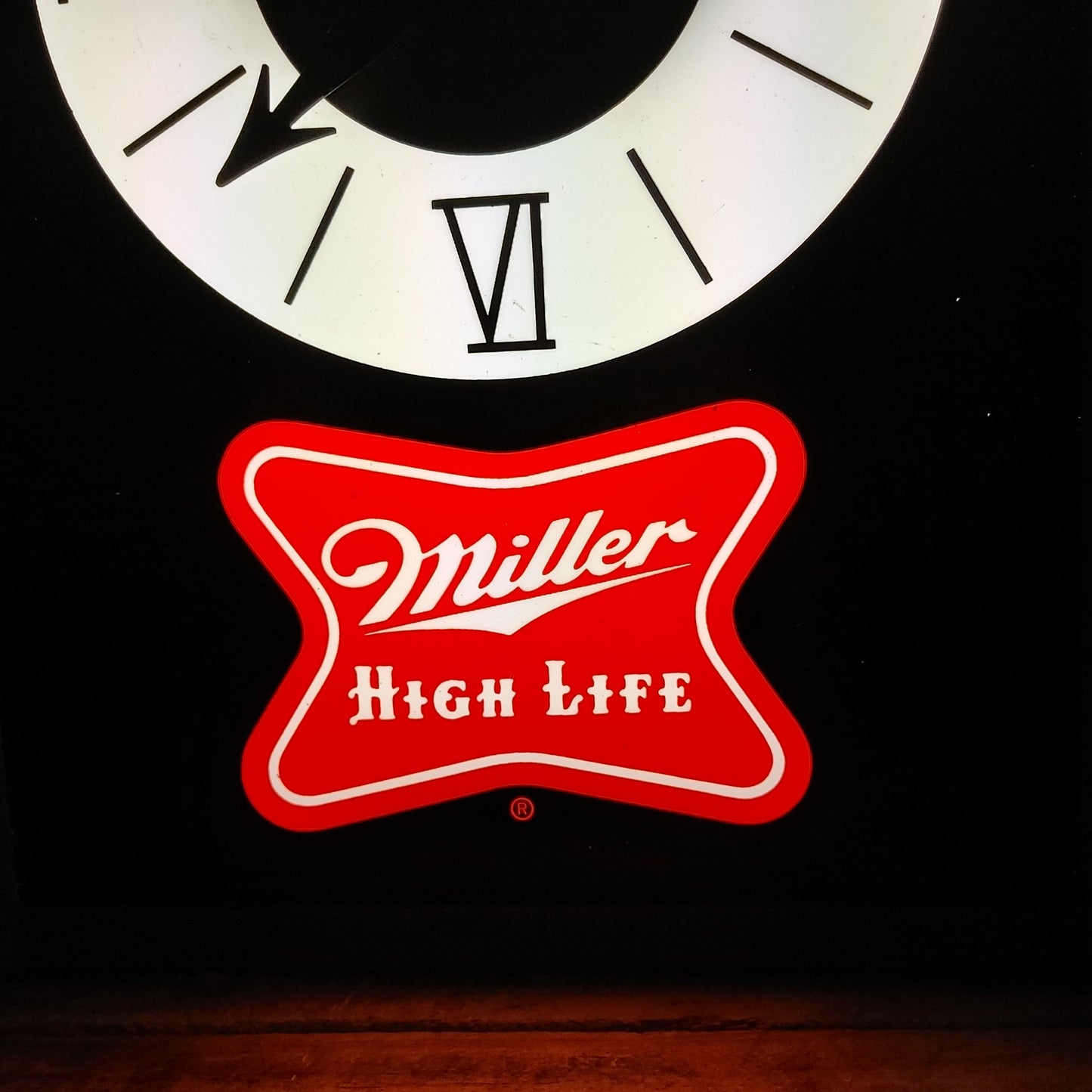 Miller High Life クロックライトサイン