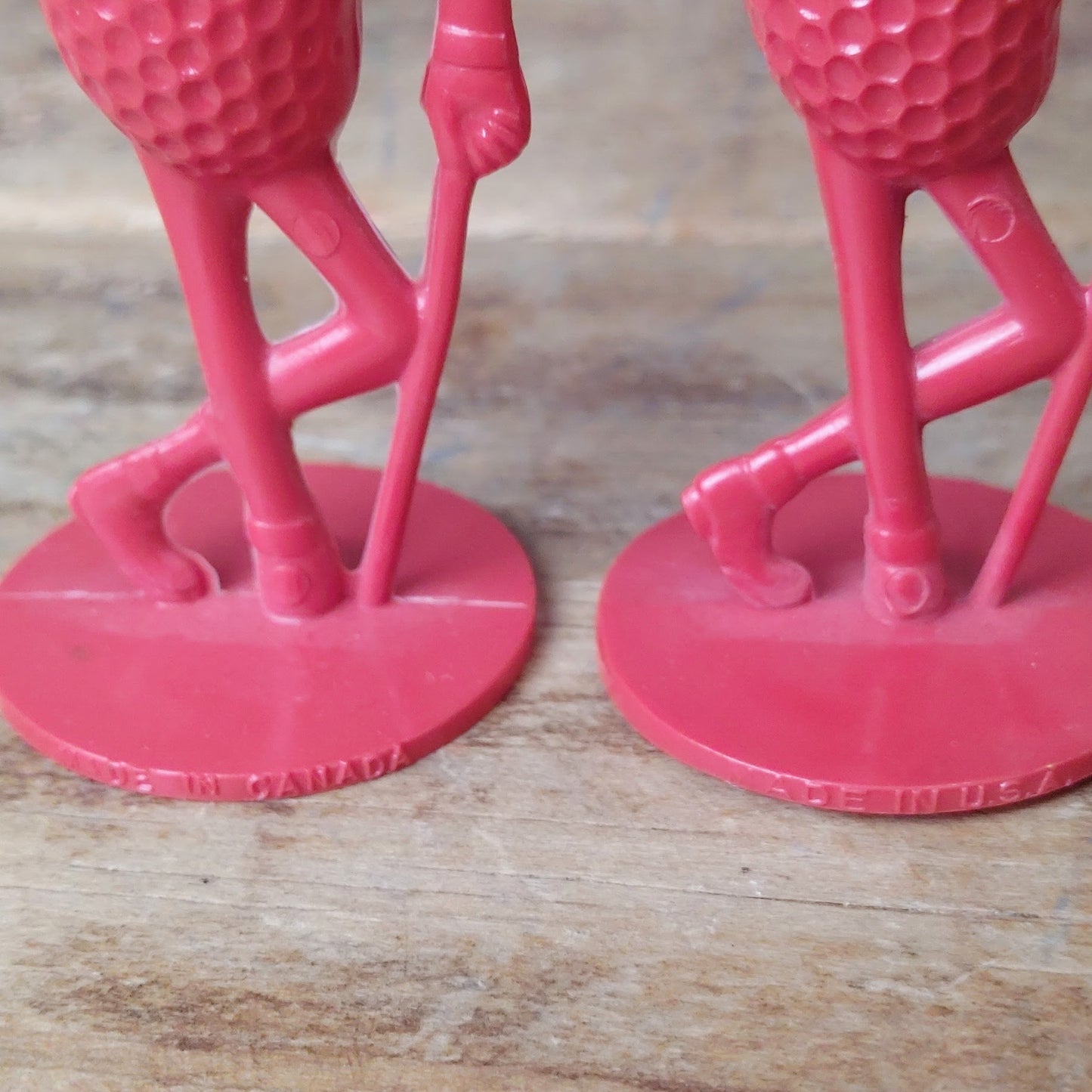 50~60's Mr.Peanut Salt & Pepper RED