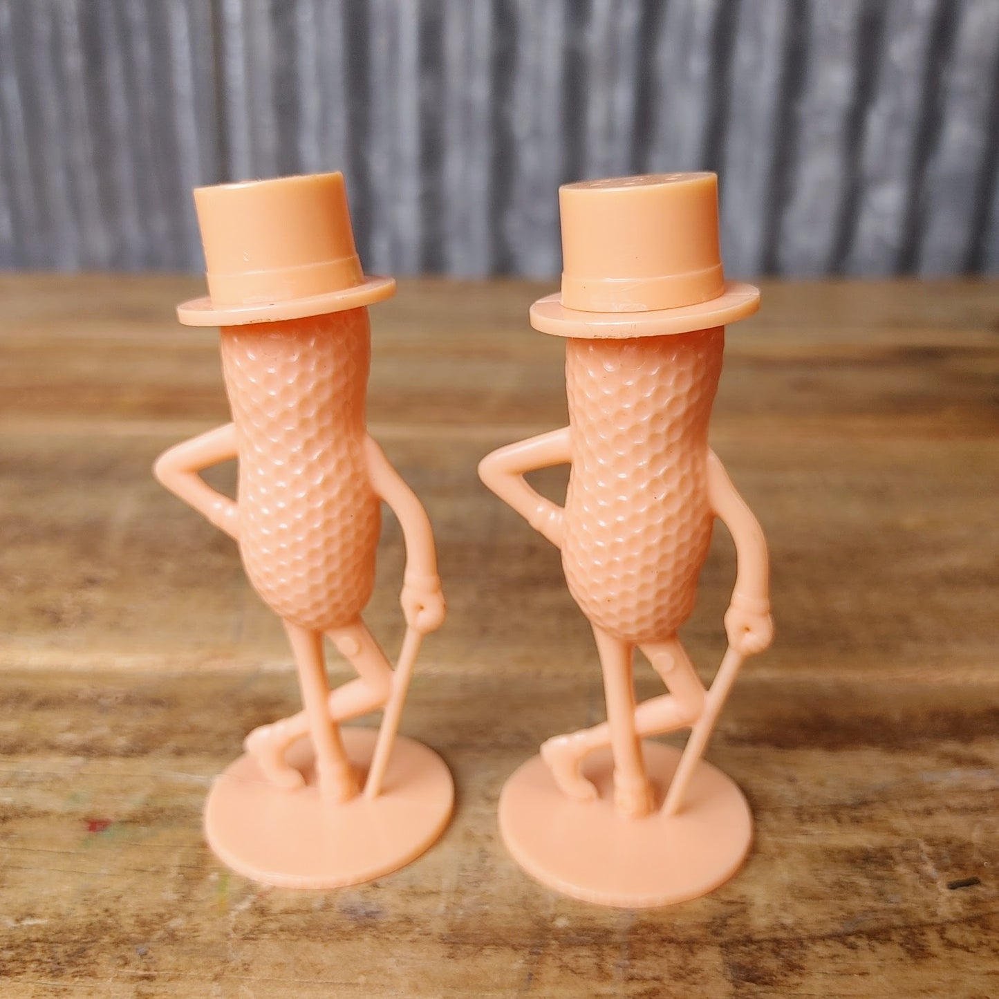 50~60's Mr.Peanut Salt & Pepper ライトオレンジ