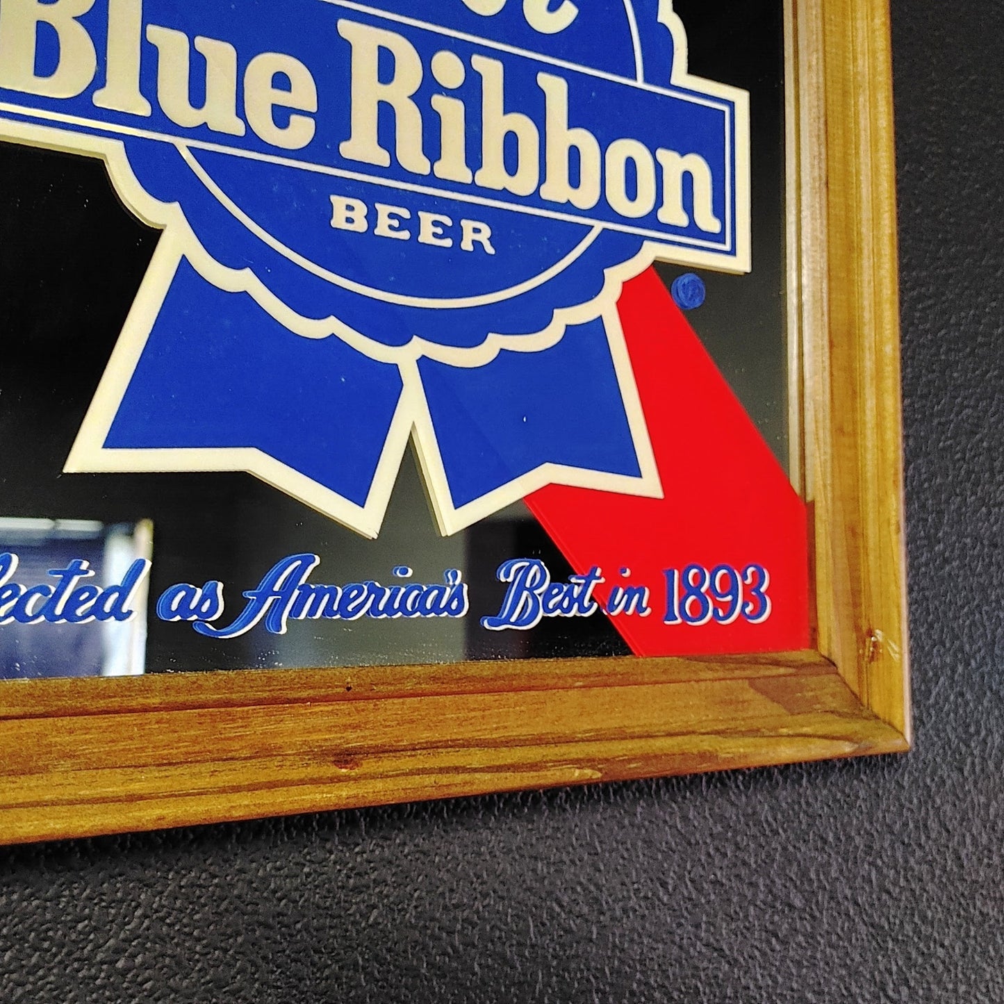 80's Pabst Blue Ribbon パブミラー