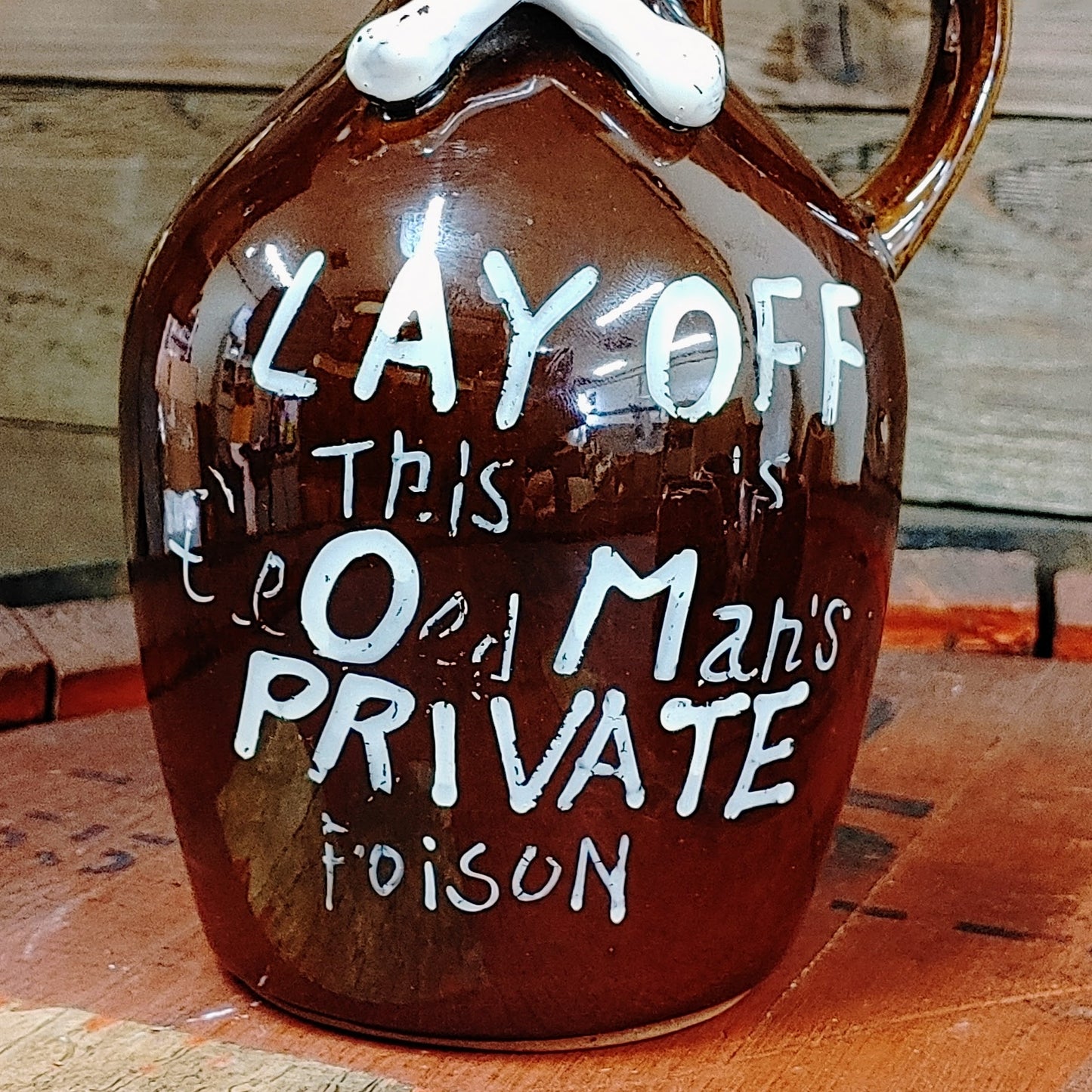 SKULL Lay Off The Poison Jug Shot Glasses Set