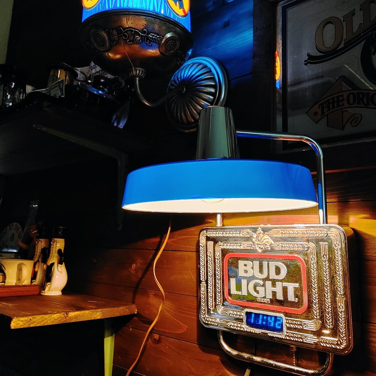 Bud Light Digital Clock ライトサイン