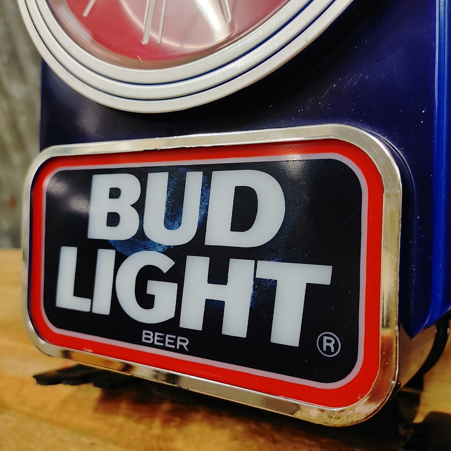 1990's BUD LIGHT レジスタクロック&ライトサイン
