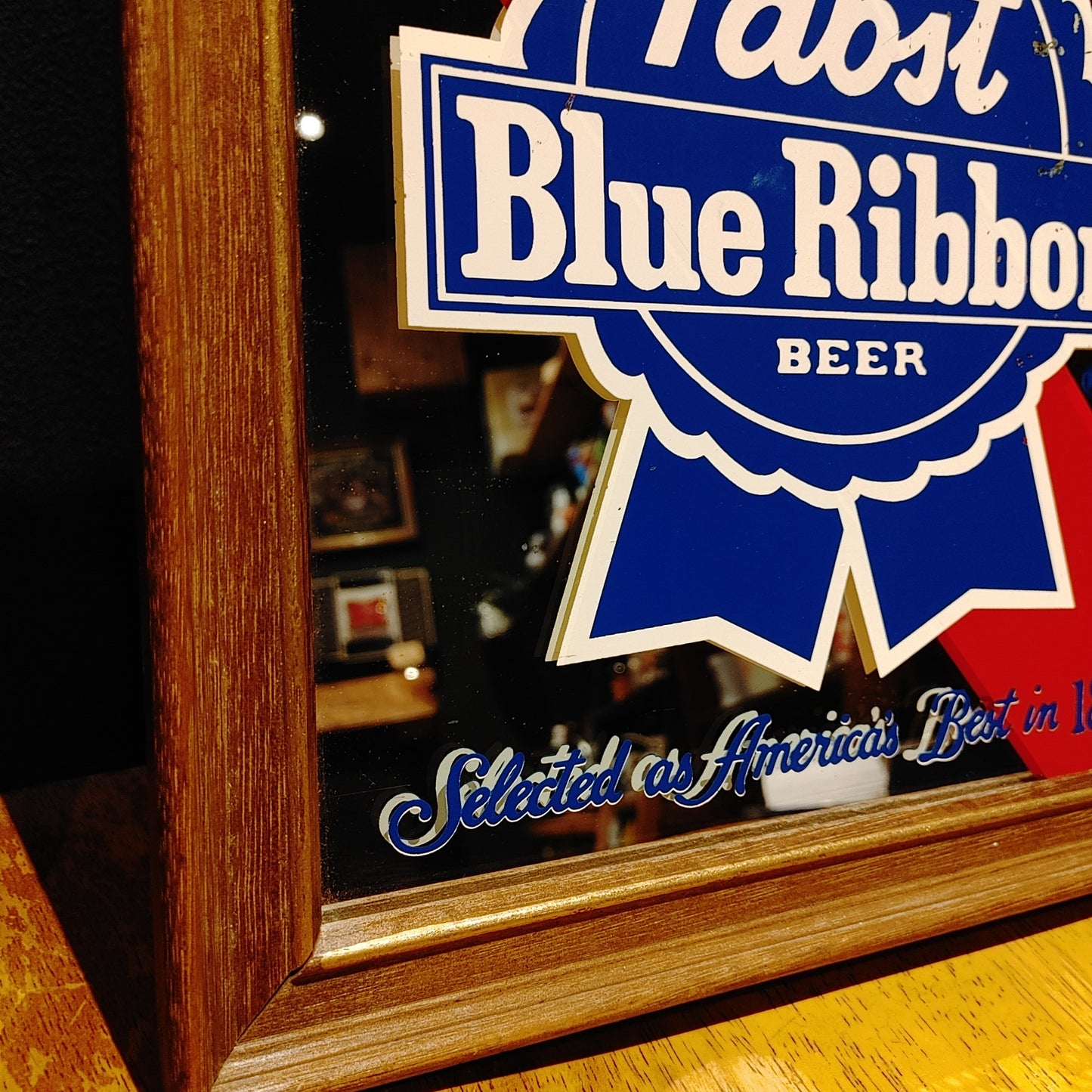Pabst Blue Ribbon パブミラー