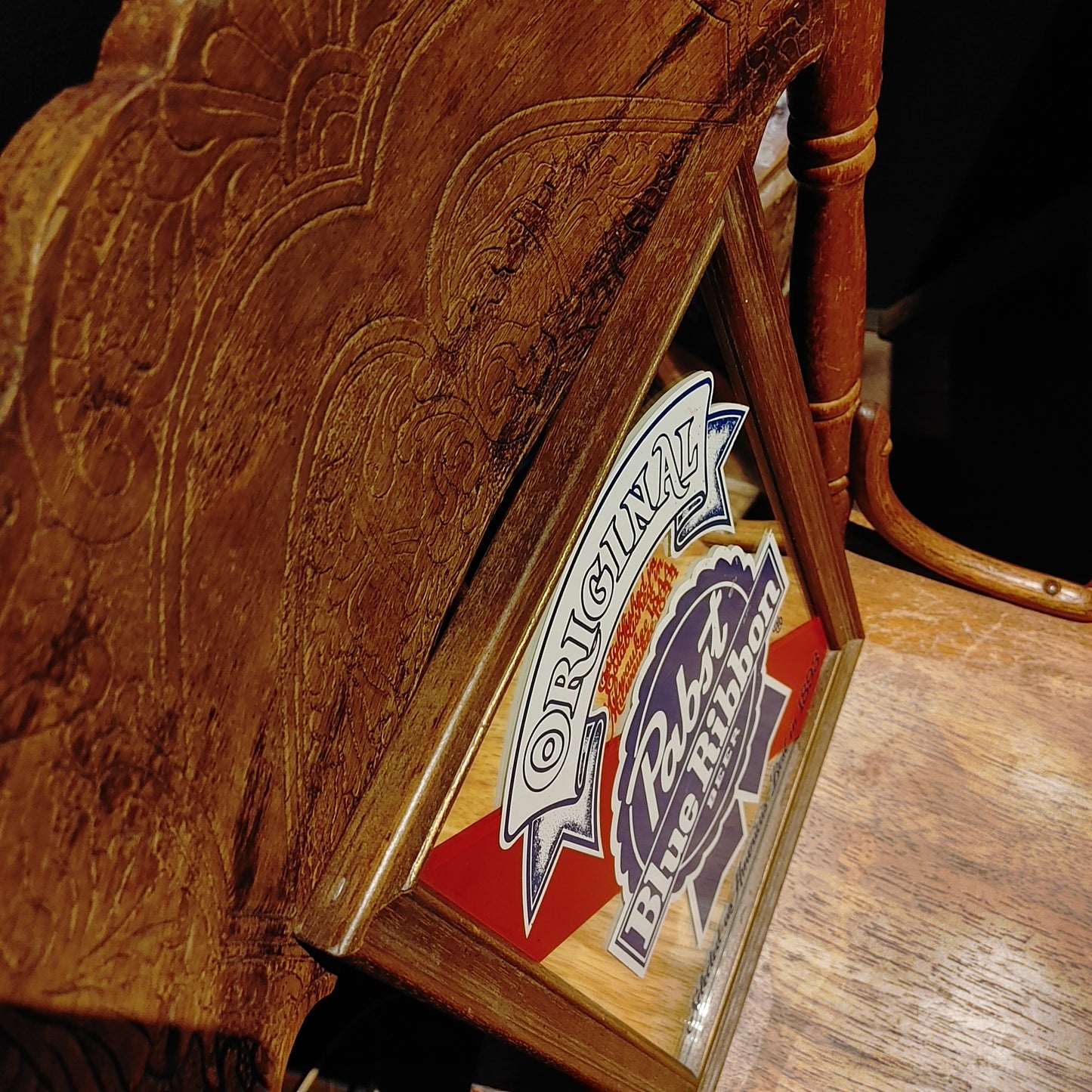Pabst Blue Ribbon パブミラー