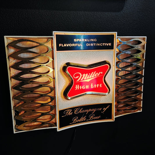 1960's MILLER HIGH LIFE ライトサイン
